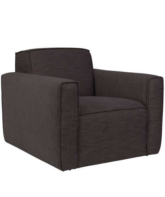 Bor sofa 1 zetel Zuiver donkergrijs