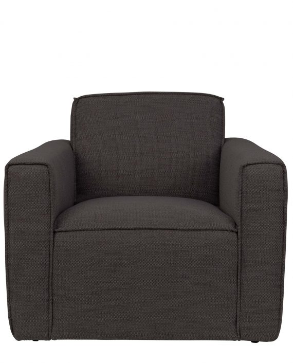 Bor sofa 1 zetel Zuiver donkergrijs