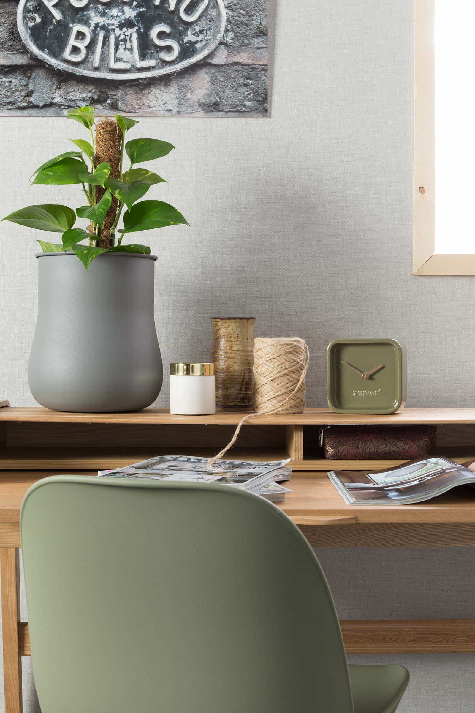 Cute klok Zuiver groen Cute klok Zuiver groen