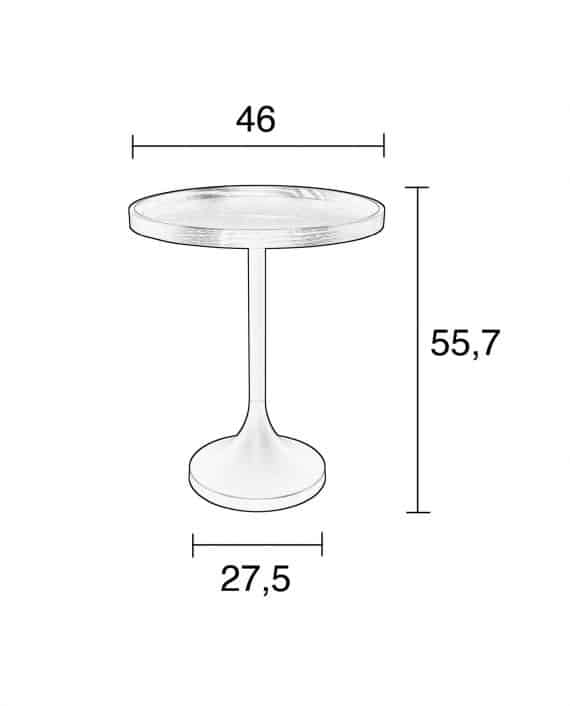 Jason bijzettafel Zuiver