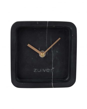 Luxury Time klok Zuiver zwart