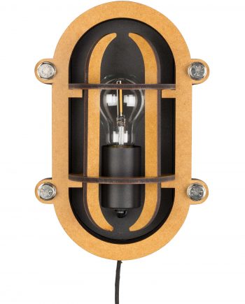 Navigator wandlamp Zuiver zwart