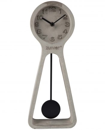 Pendulum Time klok Zuiver grijs