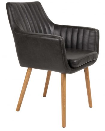 Pike fauteuil zwart Designshopp 1